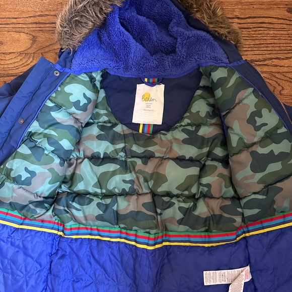 Boden boys parka, size 9/10Y - Picture 5 of 7